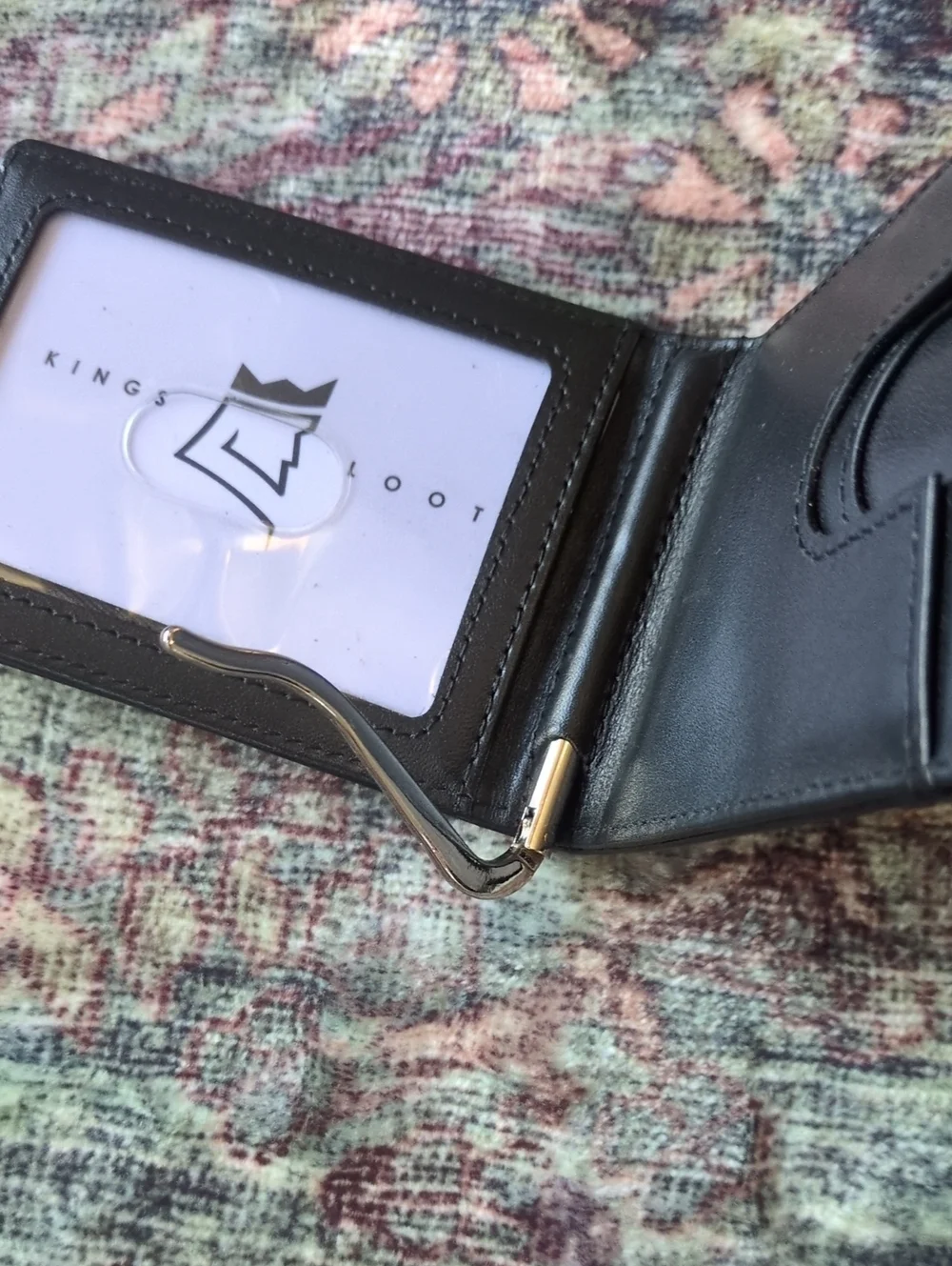 Kings Loot Leather Money Clip Wallet